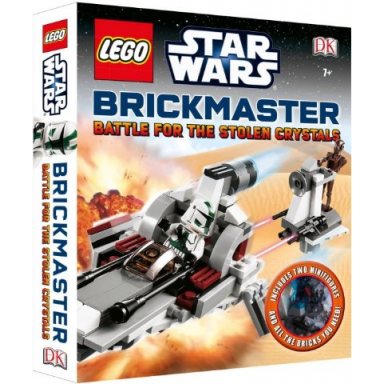 star wars - brickmaster: battle for the stolen crystals hardcover