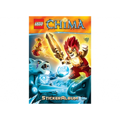 legends of chima - sticker album softcover