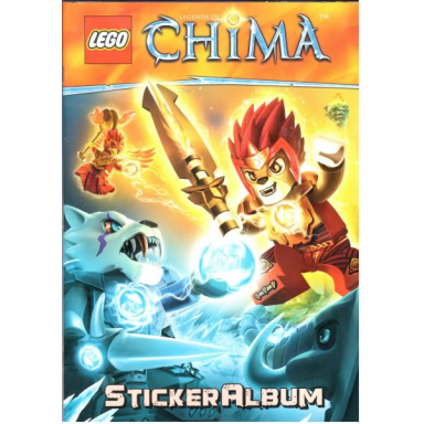 legends of chima - stickeralbum softcover german edition