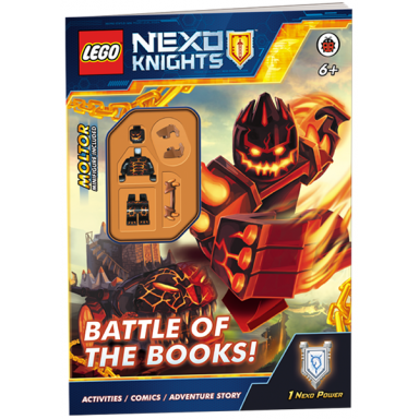 nexo knights - battle of the books! softcover english - uk edition
