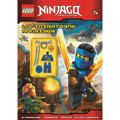 ninjago - luftpiraterne angriber softcover danish edition