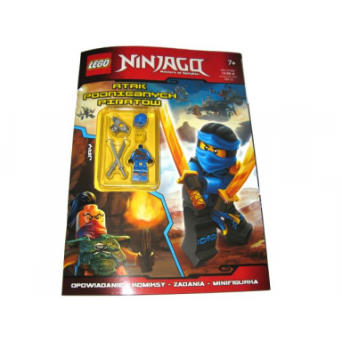 ninjago - atak podniebnych piratów softcover polish edition