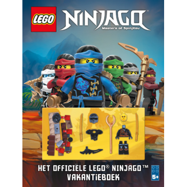 ninjago - het officiële lego ninjago vakantieboek hardcover dutch edition