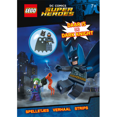dc comics super heroes - daar is de dark knight softcover dutch edition
