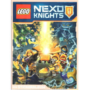 nexo knights - stickeralbum softcover german edition