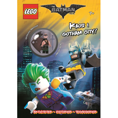 the lego batman movie - kaos i gotham city! softcover danish edition