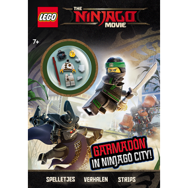 the lego ninjago movie - garmadon in ninjago city! softcover dutch edition