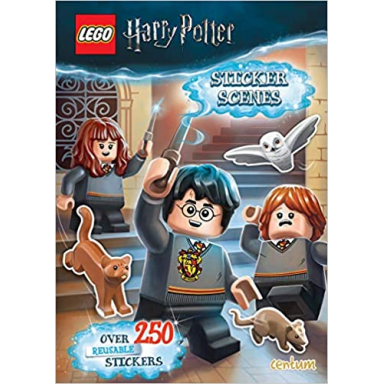 harry potter - sticker scenes softcover english - uk edition
