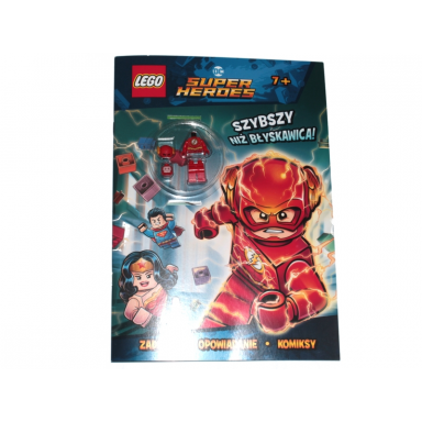 dc super heroes - szybszy niż błyskawica! softcover polish edition