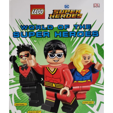 dc super heroes - world of the super heroes hardcover