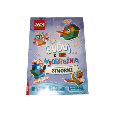 buduj z wyobraźnią - stworki polish edition - book only entry