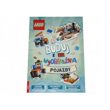 buduj z wyobraźnią - pojazdy polish edition - book only entry