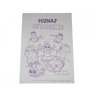 buduj z wyobraźnią - poznaj stworki! polish edition included in book b19idea01pl