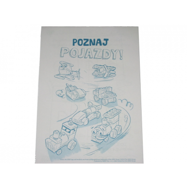 buduj z wyobraźnią - poznaj pojazdy! polish edition included in book b19idea03pl