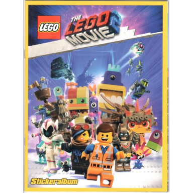 the lego movie 2 - stickeralbum softcover german edition
