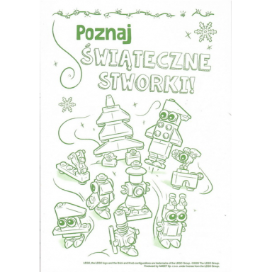 buduj z wyobraźnią - poznaj świąteczne stworki polish edition included in book b20idea01pl