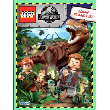 jurassic world - album na naklejki softcover polish edition