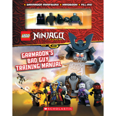 ninjago legacy - garmadons bad guy training manual hardcover