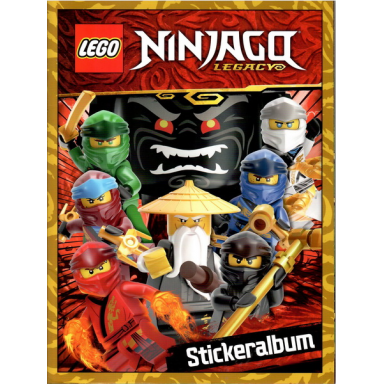 ninjago legacy - stickeralbum softcover german edition