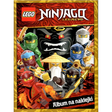 ninjago legacy - album na naklejki softcover polish edition