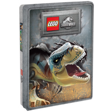 jurassic world - gift box with tin case dutch edition