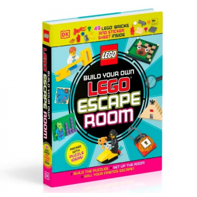 build your own lego escape room hardcover