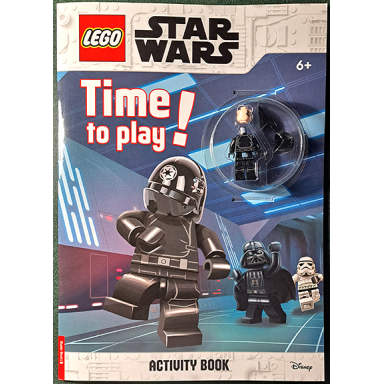 star wars - time to play! softcover english - uk edition death star gunner minifigure