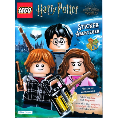 harry potter - sticker abenteuer softcover german edition