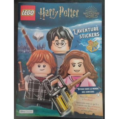 harry potter - laventure stickers softcover french edition