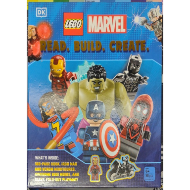 marvel - read build create hardcover