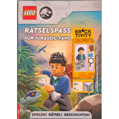 jurassic world - rätselspass für jurassic-fans softcover german edition