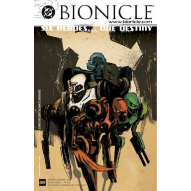 bionicle 1 six heroes one destiny special san diego comic-con 2003 edition