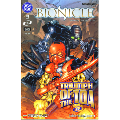 bionicle 3 october 2001 triumph of the toa