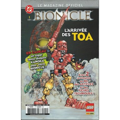 bionicle 1 mars 2004 larrivée des toa