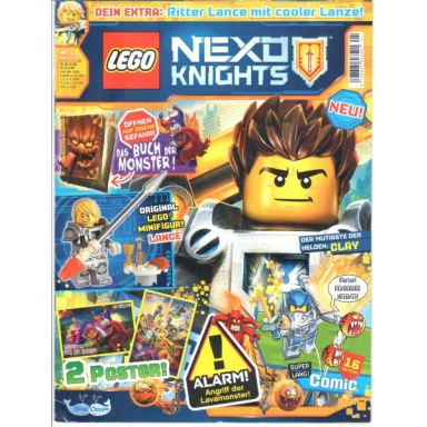 nexo knights magazine 2016 issue 1 german