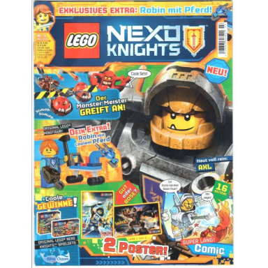 nexo knights magazine 2016 issue 3 german