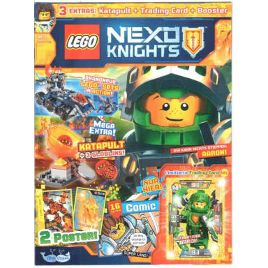 nexo knights magazine 2016 issue 7 german