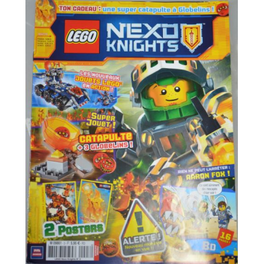 nexo knights magazine 2016 issue 7 french