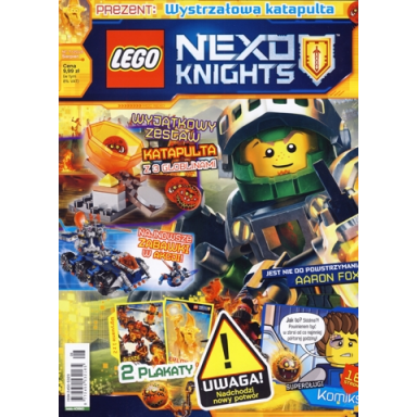 nexo knights magazine 2016 issue 7 polish