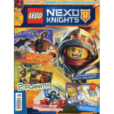 nexo knights magazine 2016 issue 9 polish
