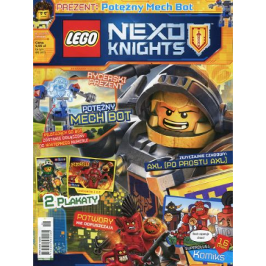 nexo knights magazine 2016 issue 10 polish