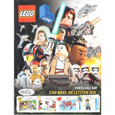 lego life magazine 2017 issue 5 november - december german