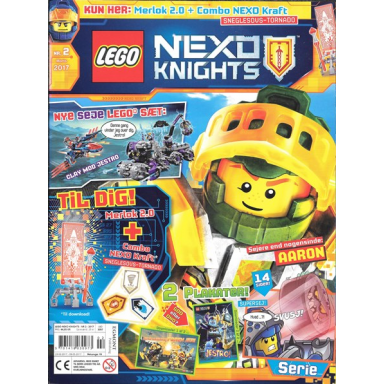 nexo knights magazine 2017 issue 2 danish