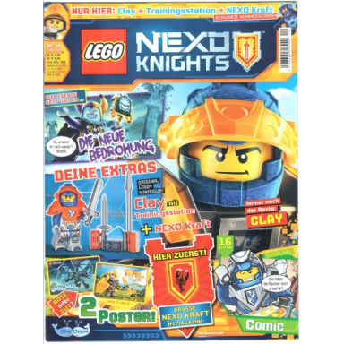 nexo knights magazine 2017 issue 12 german