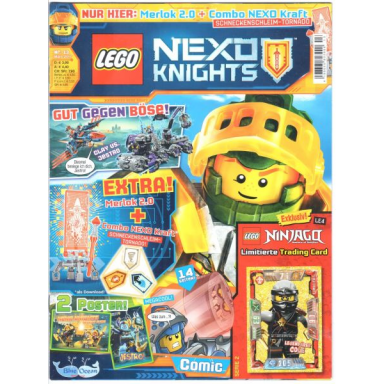 nexo knights magazine 2017 issue 13 german