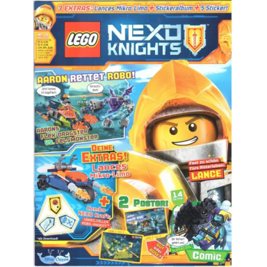 nexo knights magazine 2017 issue 15 german