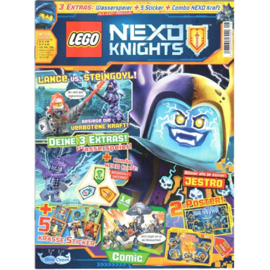 nexo knights magazine 2017 issue 16 german