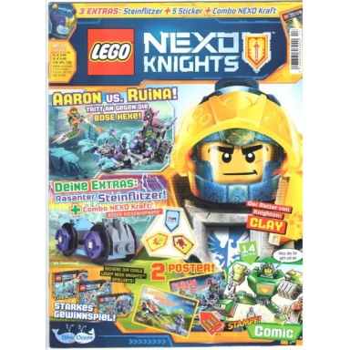 nexo knights magazine 2017 issue 17 german