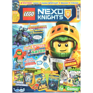 nexo knights magazine 2017 issue 18 german