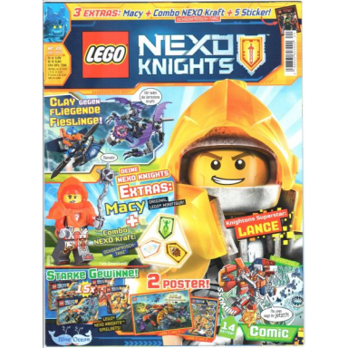 nexo knights magazine 2017 issue 20 german